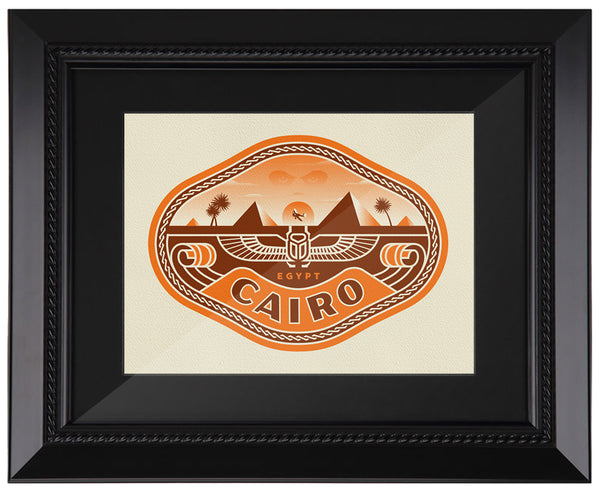 Clark Orr "Cairo" Framed Print
