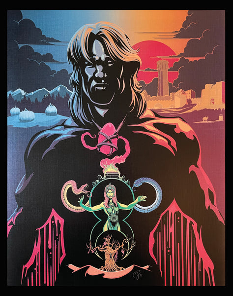 Michael Stiles "Conan the Barbarian" Framed Print