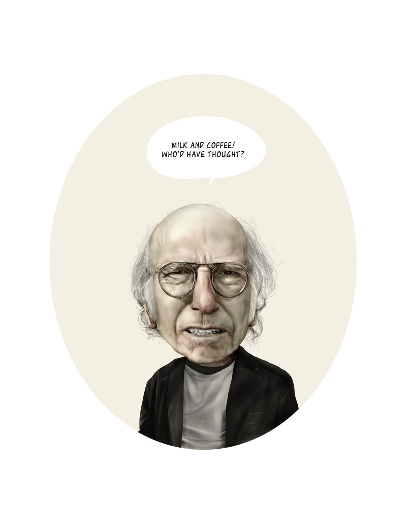 Conor Langton "MILK AND COFFEE!" Print