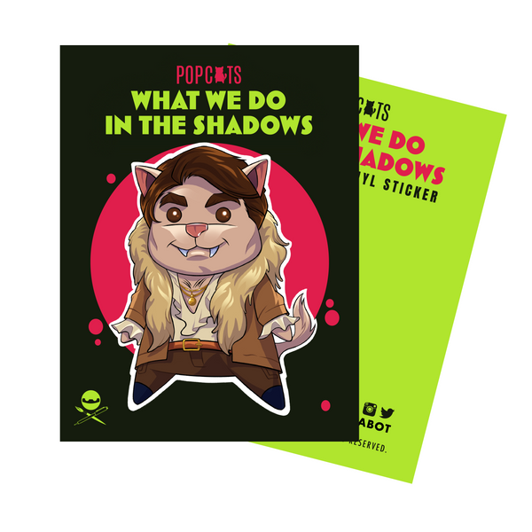 Arnel Baluyot - @TheNinjaBot "What We Do in the Shadows PopCats - Deacon" Sticker