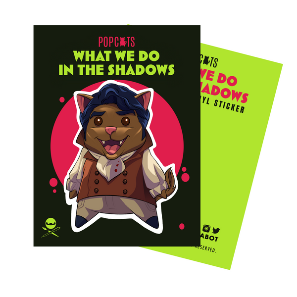 Arnel Baluyot - @TheNinjaBot "What We Do in the Shadows PopCats - Viago" Sticker