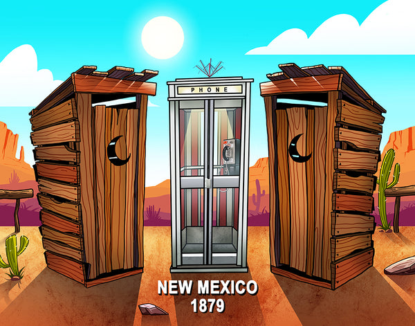 Cuyler Smith "New Mexico 1879" Print