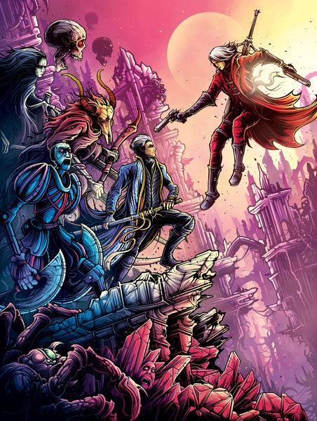 Dan Mumford "Devils never cry." Print