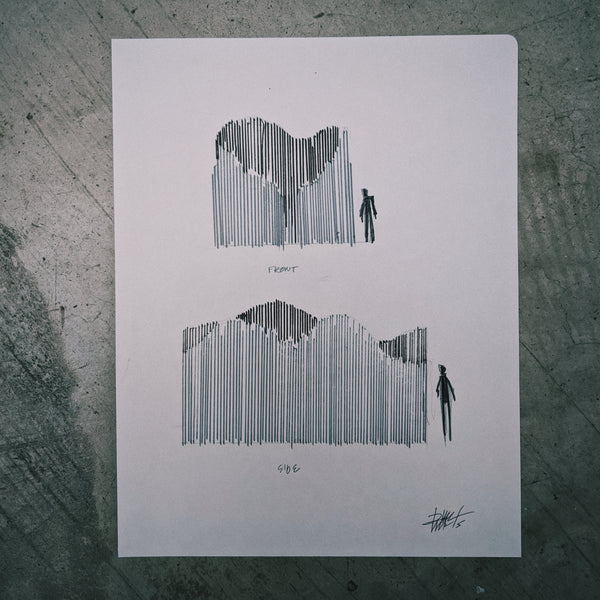 Dan Matutina "Sketches of Dan #4"