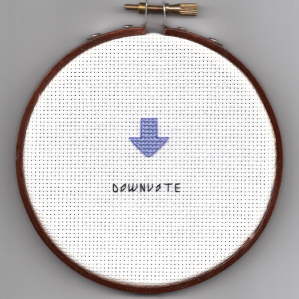 Oh Sew Nerdy "Downvote"