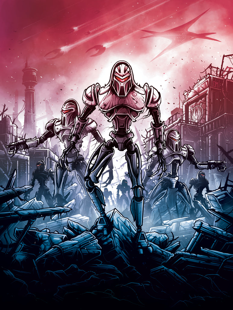 Dan Mumford "So say we all." Print