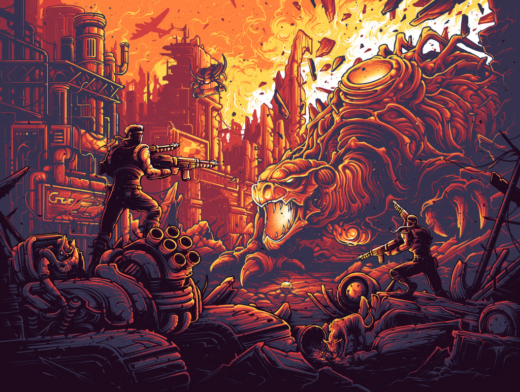 Dan Mumford "It's Time For Revenge" Print