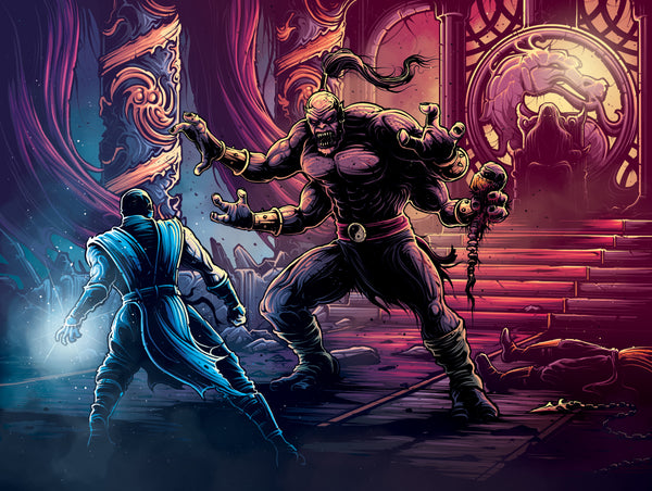 Dan Mumford "FINISH HIM!" Print