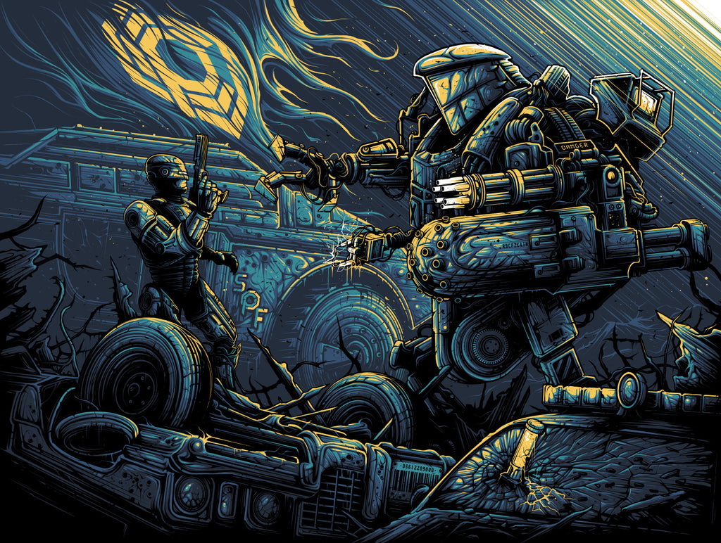 Dan Mumford "We're only human." Print