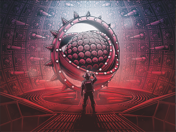 Dan Mumford "Where we're going, we won't need eyes to see." Print