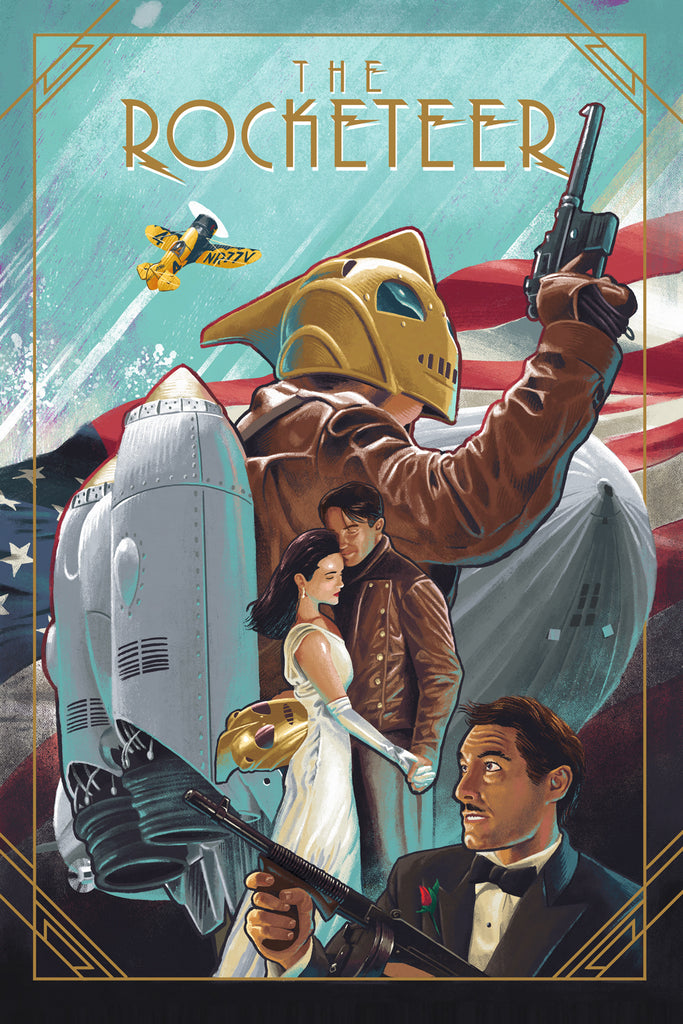 Danny Schlitz "The Rocketeer" Print