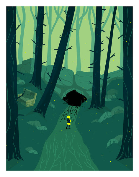 Nan Lawson "Through the Winden Cave" Print