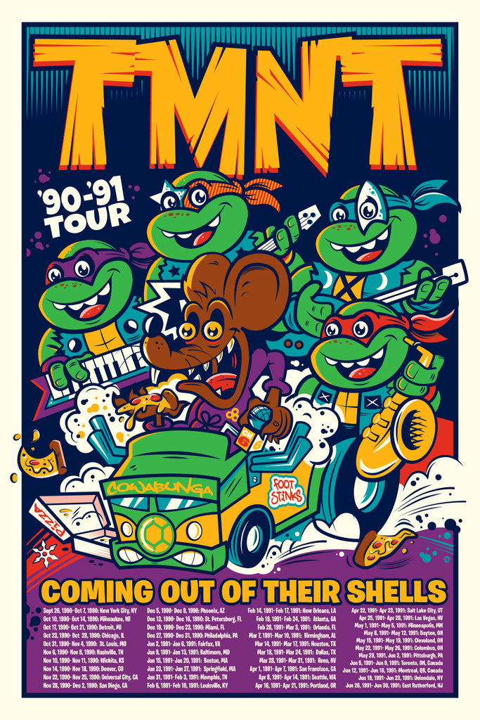 Dave Perillo "Out of their shells" Print