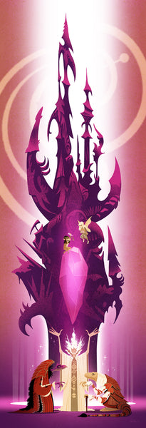 Dave Pryor "What Was Sundered and Undone Shall Be Whole, The Two Made One" Print