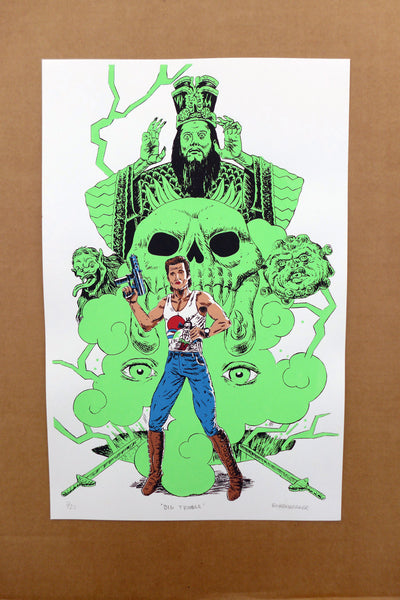 David Eichenberger "Big Trouble" Print