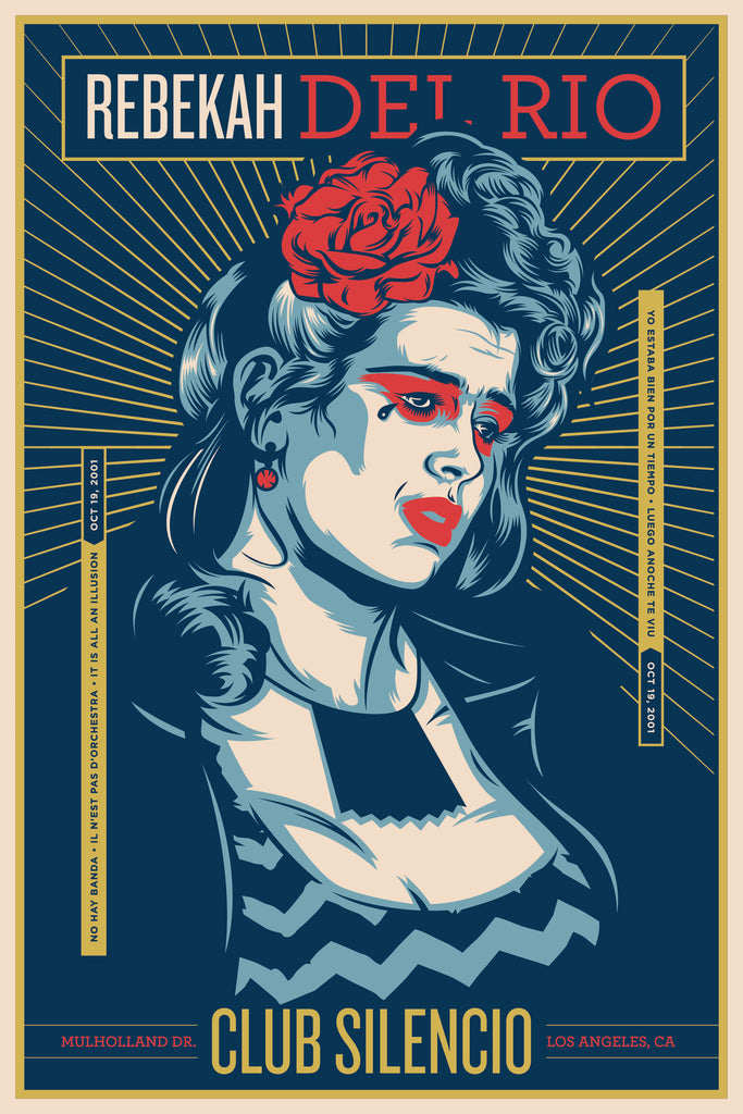 Jeffrey Everett / Rockets Are Red "Rebekah Del Rio" Print