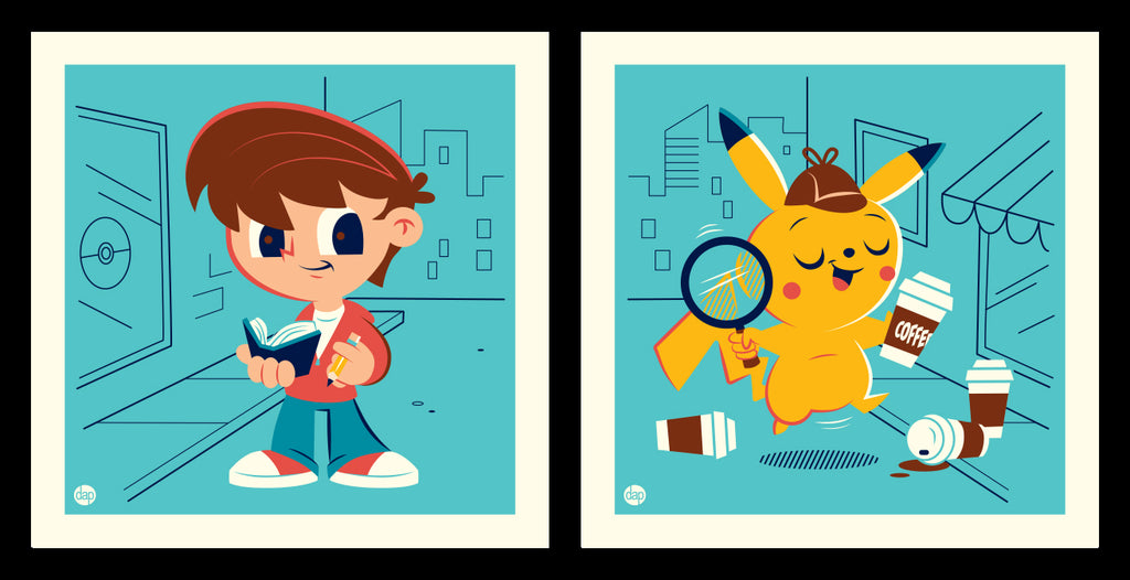 Dave Perillo "Working the Case" Print Set
