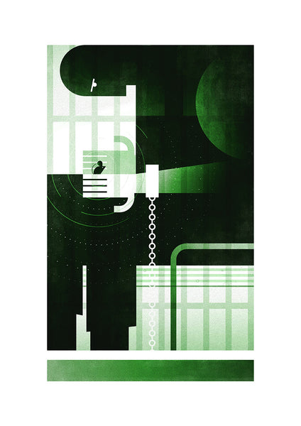 Dominique Byron "Mr Jingles" Print