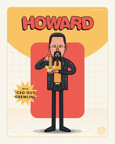 DonutGlow "Howard with Iced Out Gremlin" Print