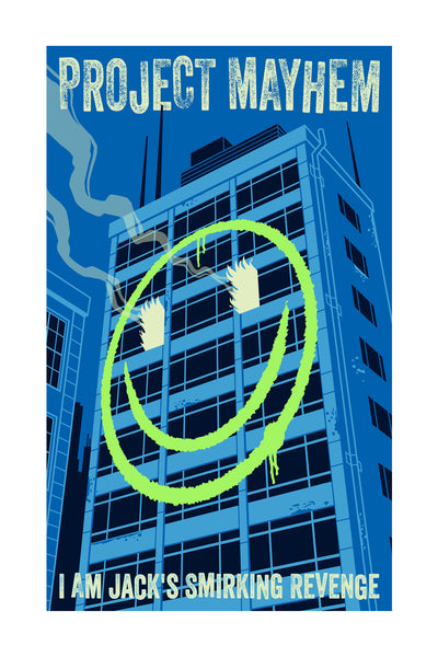 Doug LaRocca "Project Mayhem (Glow in the Dark)" Print