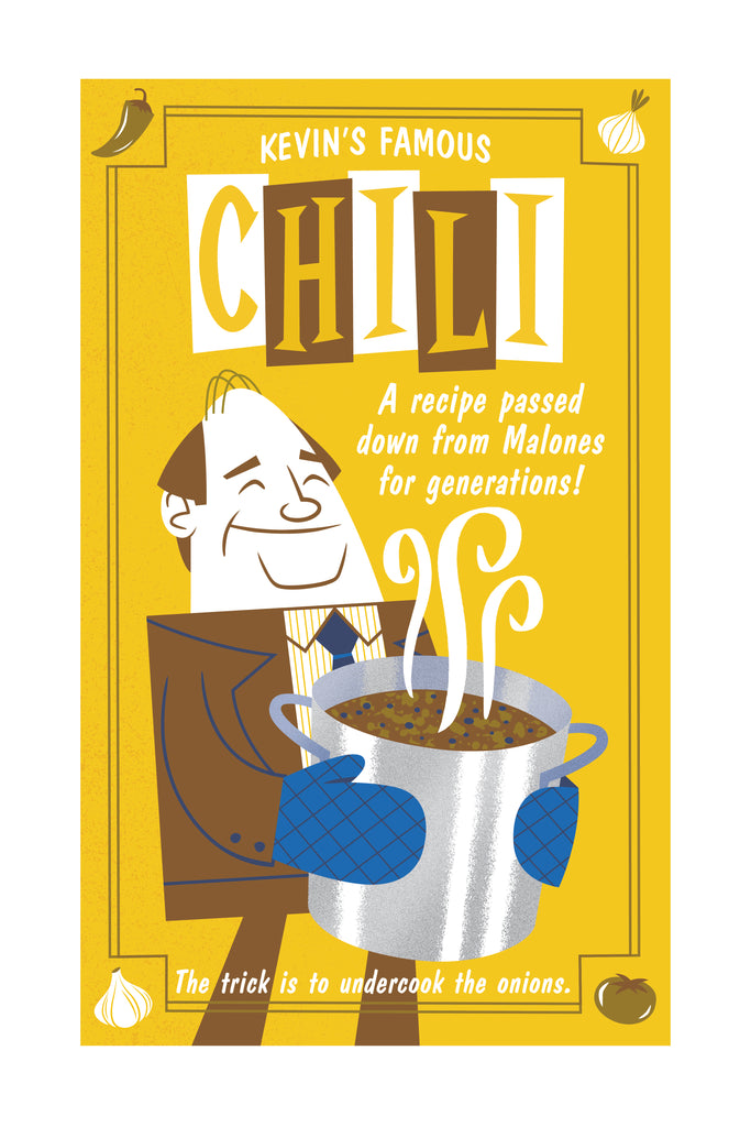 Doug LaRocca "Kevin's Famous Chili" Print
