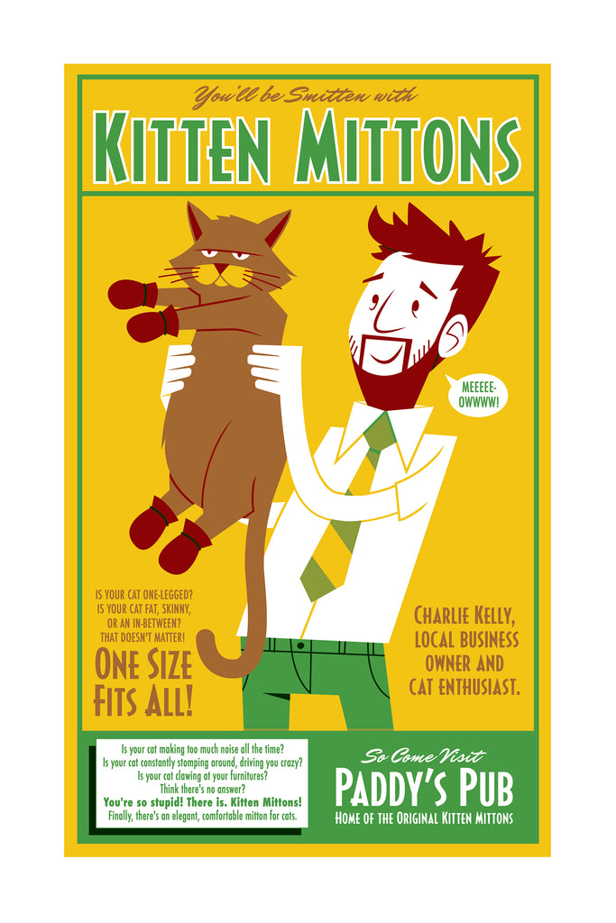Doug LaRocca "Kitten Mittons" Print