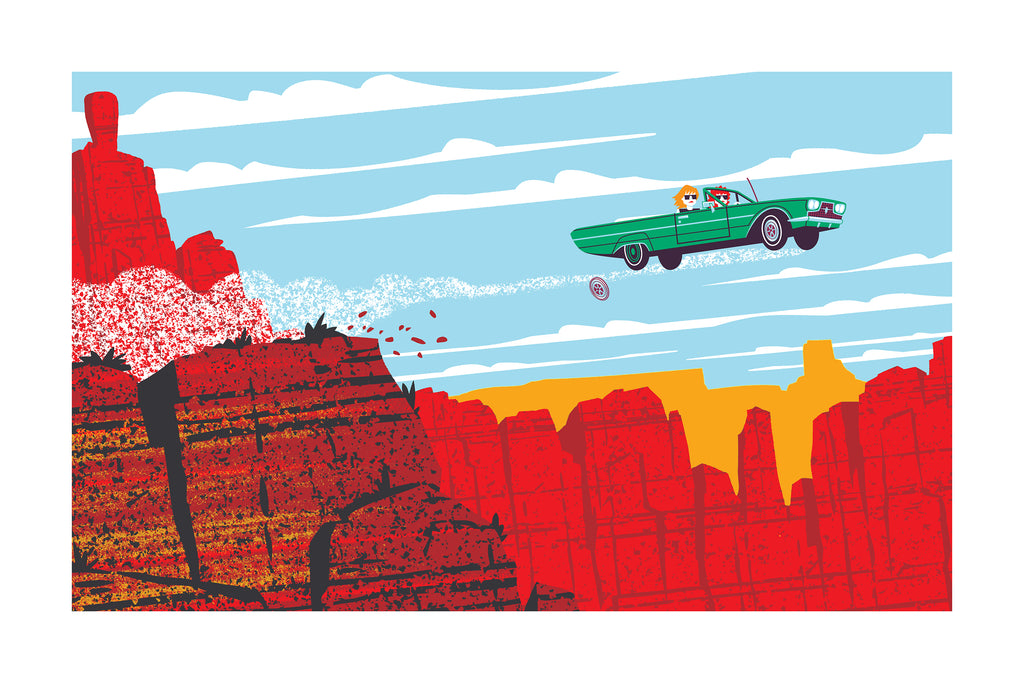 Doug LaRocca "Let’s Keep Goin’!" print