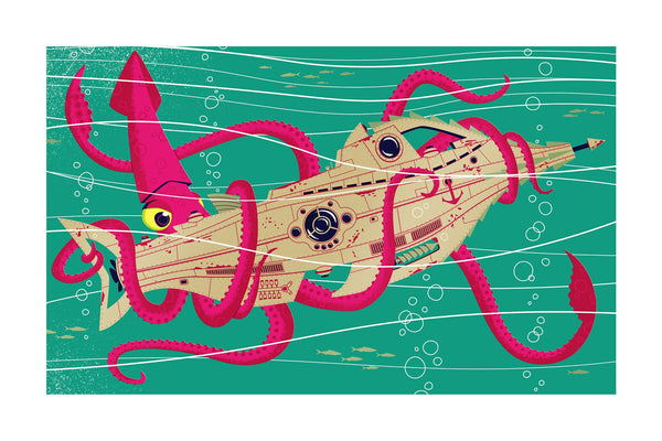 Doug LaRocca "Rough Seas Ahead" Print