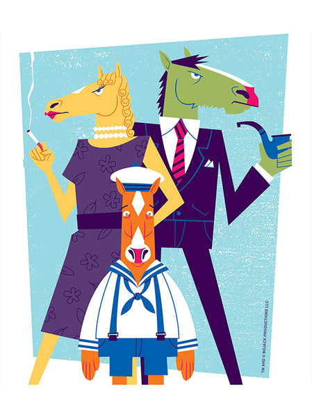 Doug LaRocca "Horseman Family Portrait" Print