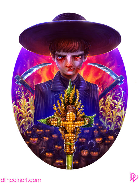 Dustin Lincoln "He Who Walks Behind the Rows" Print