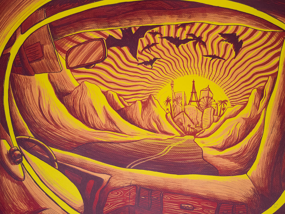 Dylan Fant "The Edge of the Desert" Print