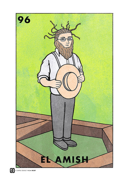 Sean Naylor / DCAY Design "El Amish" Print