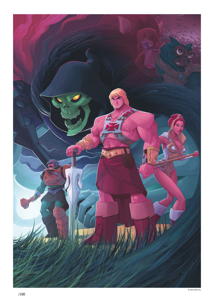 Emiliano Santalucia "My MOTU Buddies" Print