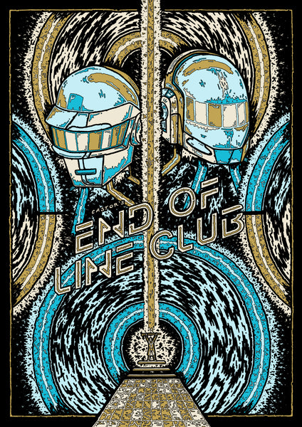 Morgan Girvin "End of the Line Club" Print