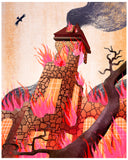Erin Maala "Tongues of Flame" Print