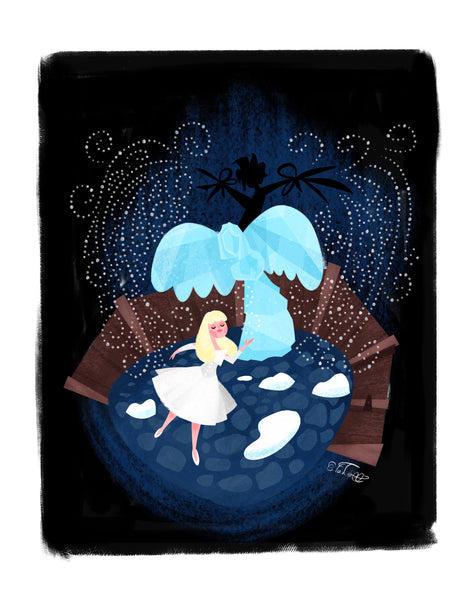 Evan Troutt "Ice Dance" Print