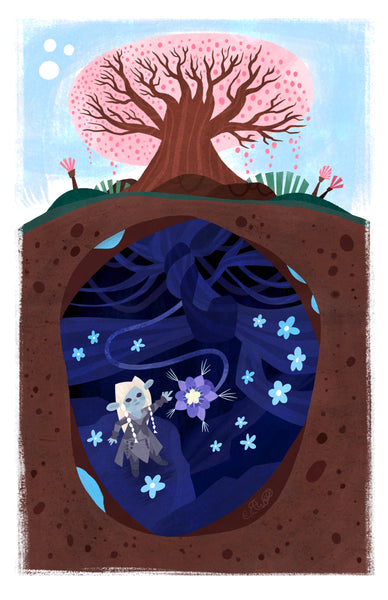 Evan Troutt "Sanctuary Tree" Print