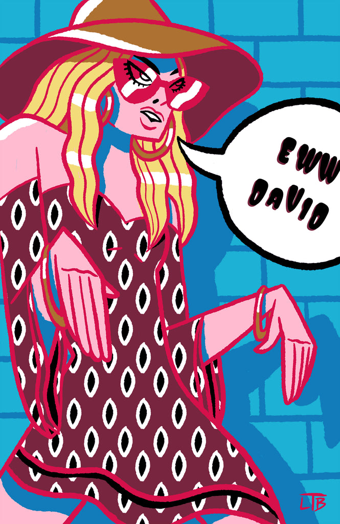 Luke T. Benson "Eww, David" Print