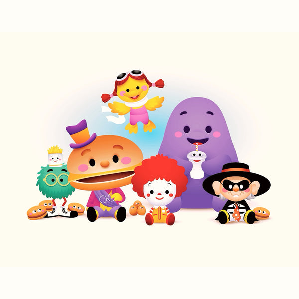 Jerrod Maruyama "Happiest Meal" Print