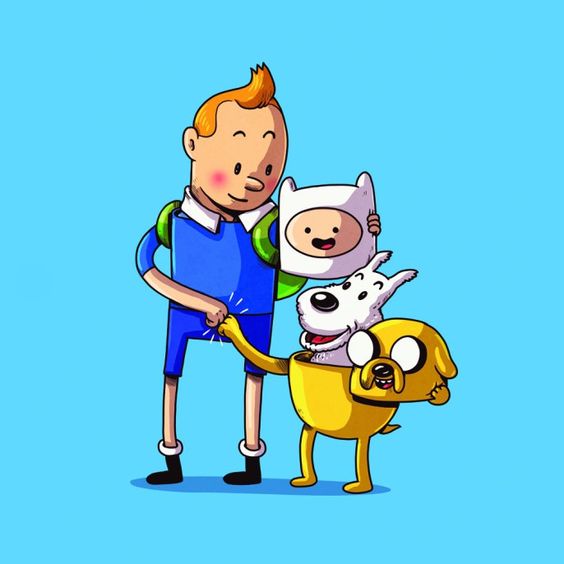 Alex Solis "Finn and Jake Unmasked" Print