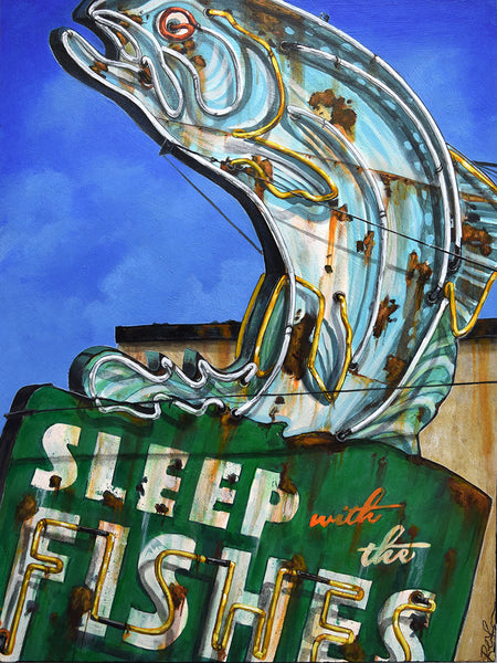 Rob Croxford "Fishes" Print