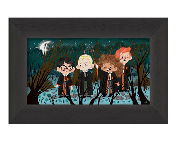 Shauna Lynn Panczyszyn "The Forbidden Forest" Framed Print