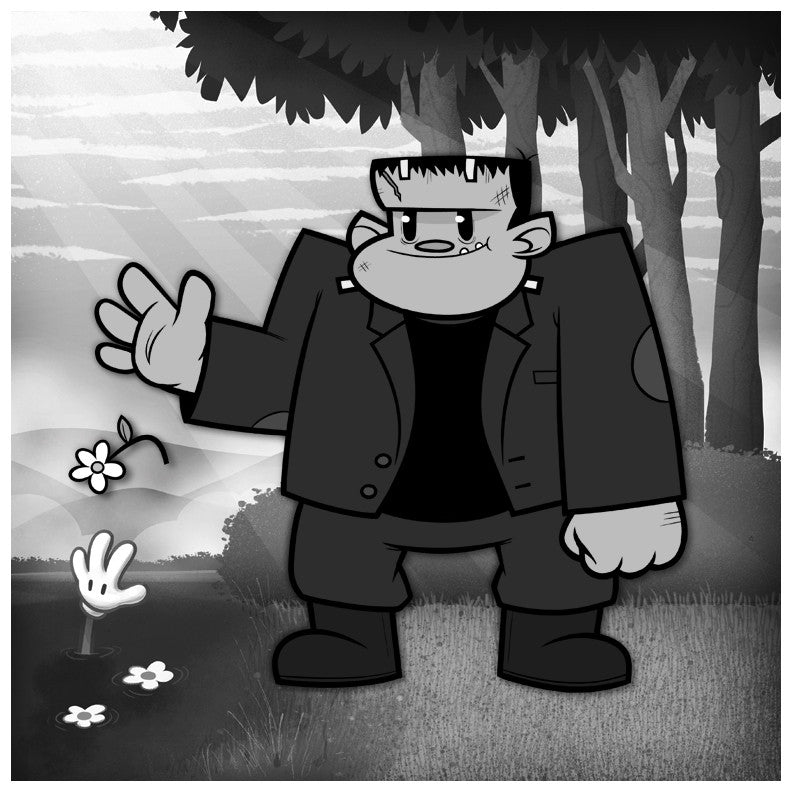 Justin White "Will you play with me?" Print