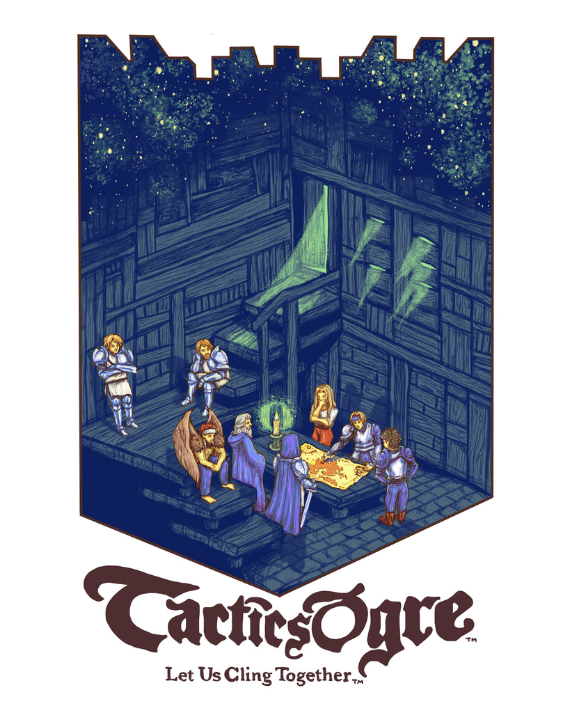Freddy J. Lambert "Tactics Ogre: Let Us Cling Together" Print
