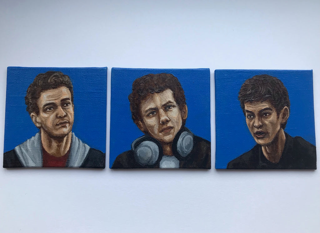 Freddy J. Lambert "An Ambush" Triptych