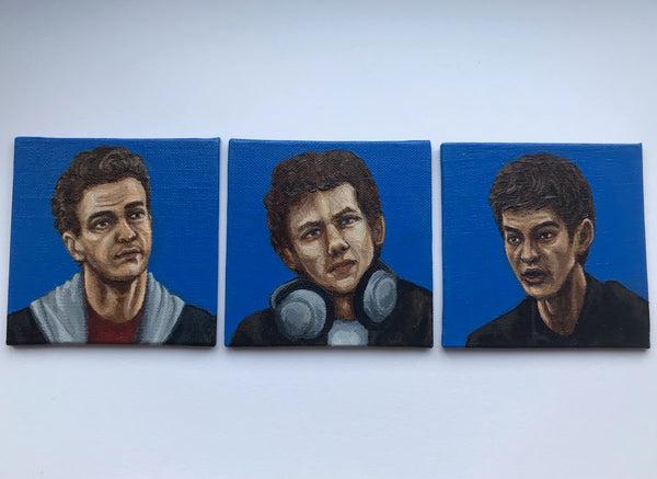 Freddy J. Lambert "An Ambush" Triptych