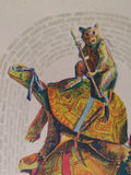 Ben Strawn "Friends Fight Together" print