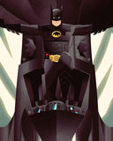 Collin Daniel Schlicht "The Deluxe Knight (Shadow Wing Batskiboat Barrage)" Print