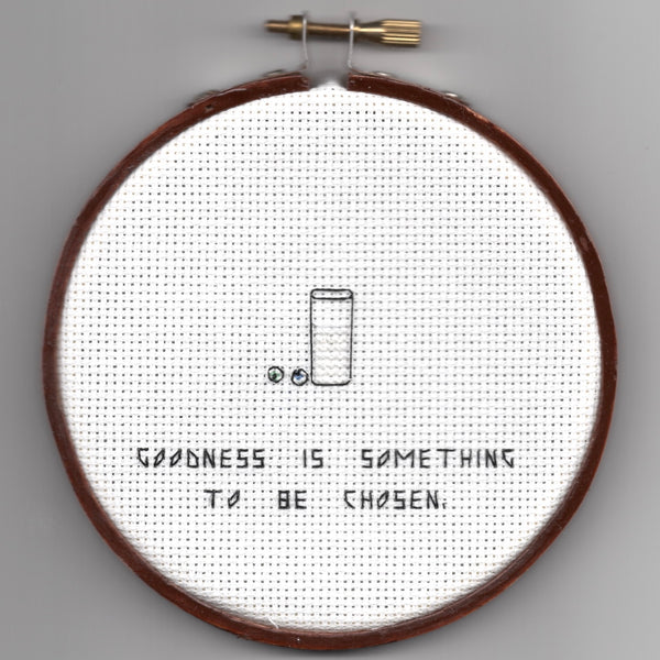 Oh Sew Nerdy "Goodness is something to be chosen."