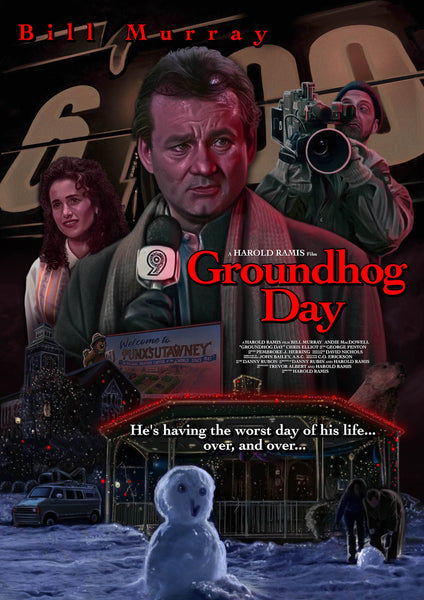 Garreth Gibson - Gibson Graphix "What day is this?" Print